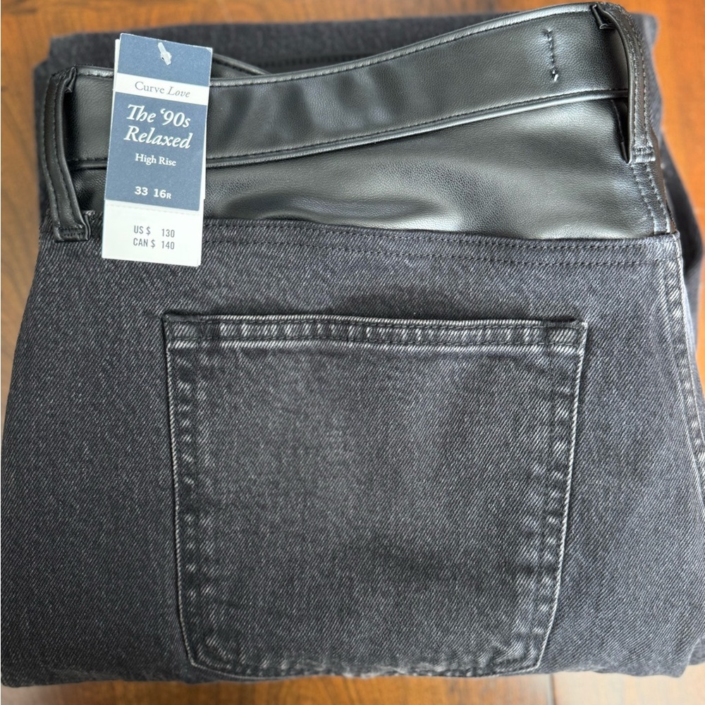 Abercrombie & Fitch The 90’s Relaxed High Rise Curve Love Jeans - Picture 4 of 9